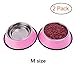 Whippy Stainless Steel Dog Bowl For Small/Medium/Large Pets (set of 2)