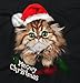 Cat Meow Santa Hat Christmas Gifts Funny Shirts Gift Ideas Sweatshirt