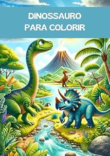 Livro DINOSSAURO PARA COLORIR