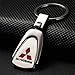 MITSUBISHI Emblem Keychain Keyring Logo symbol sign badge personalized custom logotipo Quality Metal Key Chain Gift for Man Woman