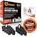 Wooppa Snoring Solution - Anti Snoring Solutions - Anti Snoring Devices - Snore Aids - Nose Vents - Snore Nasal Dilators - 8 Pack - Snore Stopper Set - Reduce Snoring - Stop Snoring