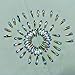 50pcs Sparkly Drop Nail Rhinestones For Nails Charms AB Flatback Crystals Glass Diamonds Stones Jewelry Glitter Gems 3D Nail Decorations Accessories Faceted For Nails Arts Crafts Cellphones