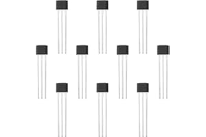 Linear Hall Effect Sensors ZCZQC 10PCS 49E OH49E SS49E S49E TO-92 3 Pins Linear Hall Effect Sensor Element Switches Magnetic Detector for Electric Vehicle Motor Repair