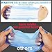 Walfos Silicone Stretch Lids Covers (Multi Size 6 pack) - Reusable, Durable, Expandable Food Seal Wrap For Various Sizes Shapes of Bowl, Cup, Pot, Pan, Jar, Can, Container