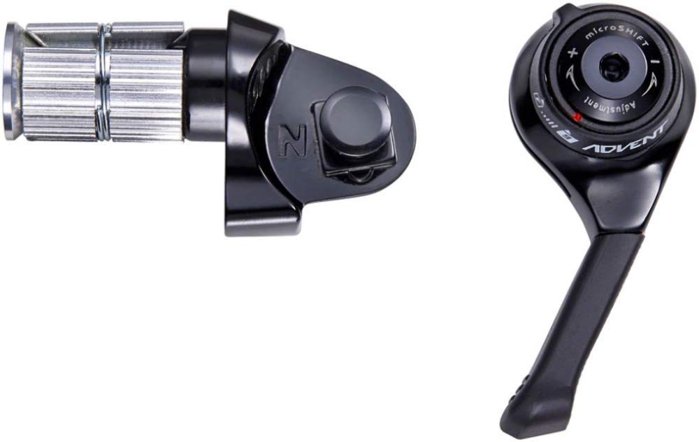 microSHIFT | Right Bar End Shifter | 9-Speed | Advent Compatible Only