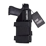 OneTigris Minimalist Pistol Holster for 1911 45 92 96 Glock (Black)
