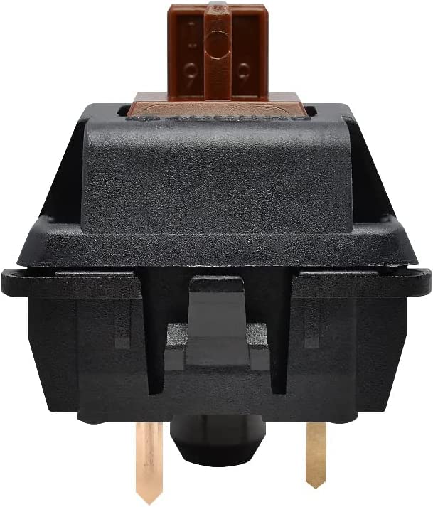Distributing Cherry MX Brown Key switches (10 Pieces)- MX1AG1NN | Plate Mounted | Tactile Switches for Mechanical Keyboard.