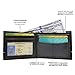 Nautica Leather Men’s Slim Passcase Wallet with Large Bill Compartment
