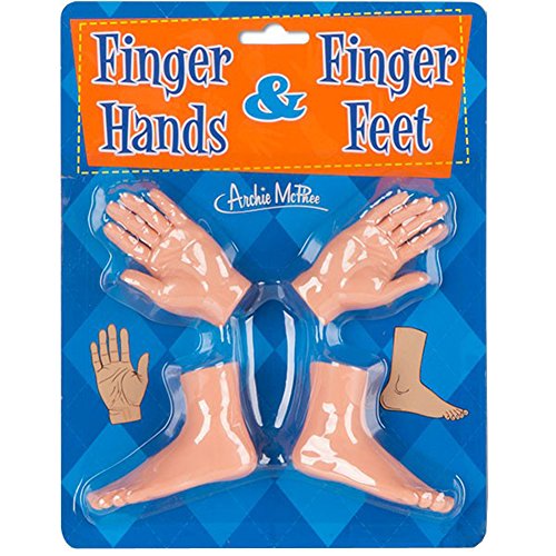 Set Of Hands & Feet Finger Puppets - Thumbnail 3