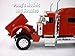 Peterbilt 389 Truck Diecast Metal 1/32 Scale Truck Model - RED