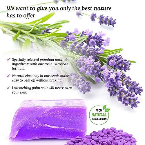 Tress Wellness Hard Wax Beads Wax Beans 1.20lb - Hair Removal Wax kit
