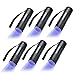 Optimal Shop 6 Pack UV Blacklight 9 LED Flashlight Torch Light Outdoors Etc (6 Pack)