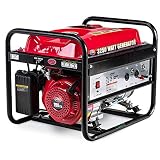All Power America APG3012 3250 Watt Portable Generator Gas Powered, Compact Design