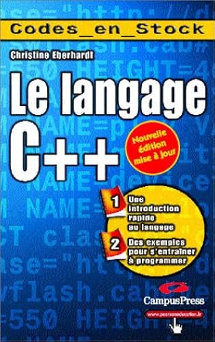 Download Langage C++ PDF