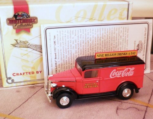 Matchbox Collectibles Coca Cola Collection 1937 GMC VAN 1:43 Die Cast