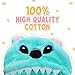 Little Monster Hooded Baby Blanket/Towel (4 More Designs to Choose From) - Unisex Toddler/Baby Blanket & Bath Towel Hoodie