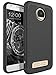 Moto Z2 Play Case, LK [Shock Absorption] Drop Protection Hybrid Armor Defender Protective Case Cover for Motorola Moto Z2 Play - Black