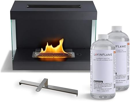 Amazon Com Lovinflame Vent Free Fireplace Bundle With Fuel