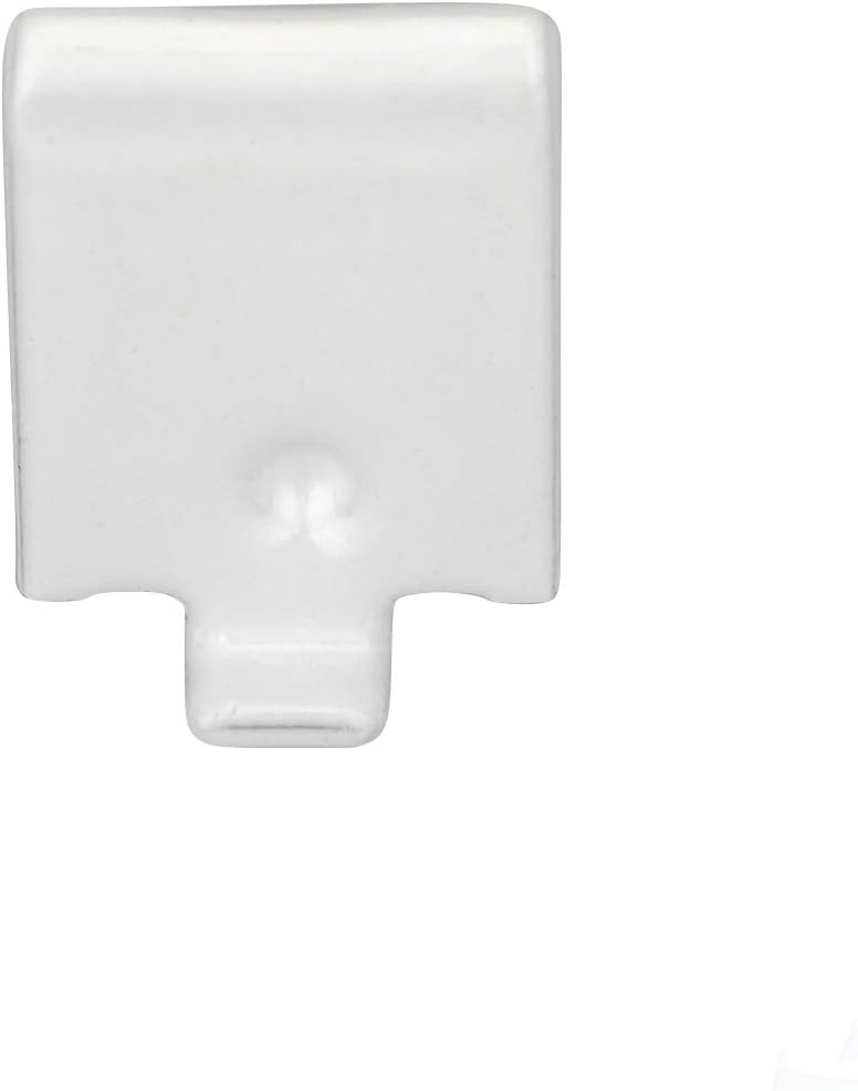 20 Pack White Knape & Vogt 256 Adjustable Steel Pilaster Shelf Support Clip: Home Improvement