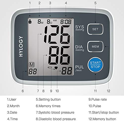 2 Pressure+Monitor+HYLOGY+Digital+Automatic