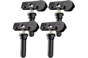 JSUENG Ford TPMS Sensor, Tire Pressure Monitoring System Sensor fit for Ford F150 F250 F350 F450 Expedition Focus Fusion Mustang, Lincoln MKZ MKS Replaces 9L3Z1A189A 9L3T1A180AF DE8T1A180AA 4-Pack 315Mhz