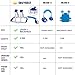 Toddler Safety Harness & Leash| Kids & Child Safety Backpack Leash 2in1 Upgraded Leash (Blue, 2.5 M)