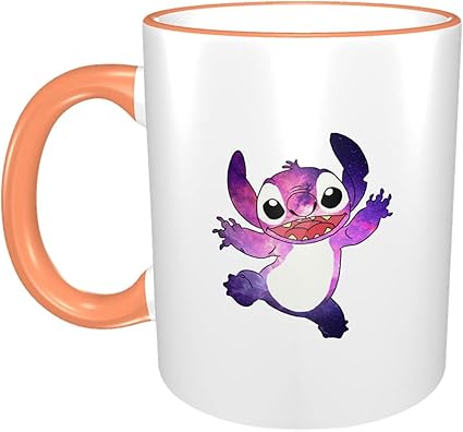 Amazon スティッチ Stitch カップ マグカップ アニメ キャラクター おしゃれ プ かわいい 軽量 コーヒー 新生活 陶器 耐熱 グッズ 容量 330ml 男女兼用 Jgdail ホーム キッチン 通販