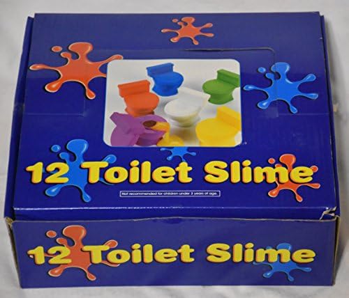 Box of 12 Toilet Slime Fart Putty Gag Toy For Birthdays Parties Etc..