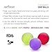 Therapy Grip Balls - Relieves Stresses & Strengthen Your Fingers, Palm, Forearms, Wrist - Hand Squeeze Exerciser - 3 Resistance Levels = Soft, Medium & Firm - Perfect Strengthening Kit for Work/Home