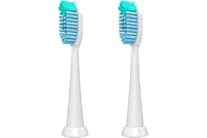 TAO Clean Sonic Electric Toothbrush Replacement Heads (2-Pack) – Whitening Head – Replacement Heads for The TAO Clean Electric Toothbrush and Docking Station