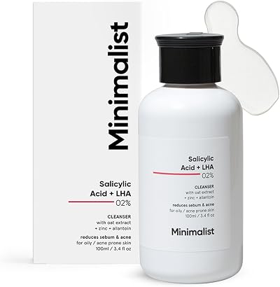 Minimalist Salicylic Acid Face Wash 2% for Oily Skin 100 ml