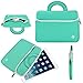 KOZMICC 7-8 inch Tablet Sleeve, 7-8 inch Tablet Ultra-Portable Neoprene Carrying Sleeve Case Bag with Accessory Pocket for Apple iPad mini, Samsung, Google, Nabi, Kids Tablet - [Up to 9x6.5 inch]