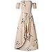 ZESICA Women's Off the Shoulder Floral Print Split Beach Party Maxi Dress,Pink,X-Large
