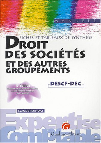 Droit des sociétés et des autres groupements