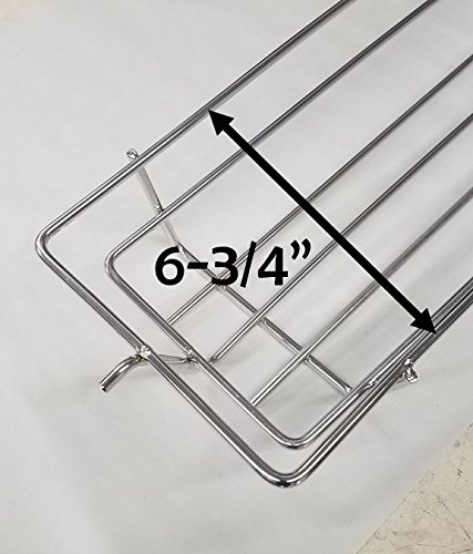 Smoke Daddy Inc. 4ft Length Spit Roaster Rotisserie Style Baskets for Up to 1" Spits