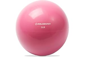 Philosophy Gym Toning Ball - Soft Weighted Mini Medicine Ball