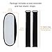 WANPOOL Anti-Glare Anti-Dazzle Vehicle Visor Sunshade Extender Sun Blocker for Cars, Vans and Trucks (Silver)