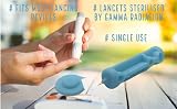 One Step 100 x 23G Sterile Lancets - Compatible with PiC Indolor, Microlet, view 4