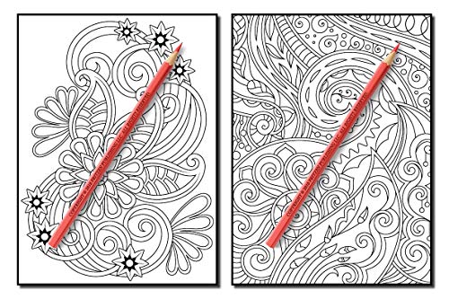 Download Coloring Books For Adults Relaxation 100 Magical Swirls Coloring Book With Fun Easy And Relaxing Designs Pricepulse