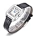 Women Wrist Watch Ladies Waterproof Black Leather Strap Watches Dress Quartz Watch