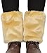 Simplicity Women's Soft Furry Boot Cuff Leg Warmers