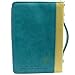 Luxleather Lime/Blue Butterflies Lg