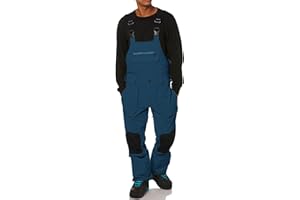 ONEDREAMER Men's Snow Bibs Ski Pants Adjustable Snowboard Bib Outdoor Waterproof Insulated Ripstop Snowboarding Overalls Winter