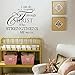 Soledi Wall Decal I Can Do All Things Through Christ Who Strengthens Me Wall Decal Quotes Vinyl Wall Sticker Mural Art Wall Decor Bedroom Living Room, Black