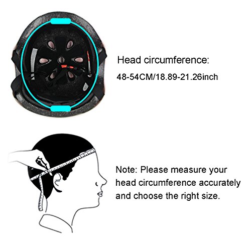 [- Kinder Sport-Schutzausrüstung, 7PCS Knieschoner Ellenbogenschoner Handgelenkschutz Helm Sch