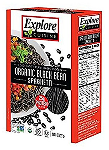 Explore Asia Organic Black Bean Spaghetti Pouch, 7.05 Ounce