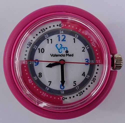 Valencia Med Stethoscope Watch, Pink