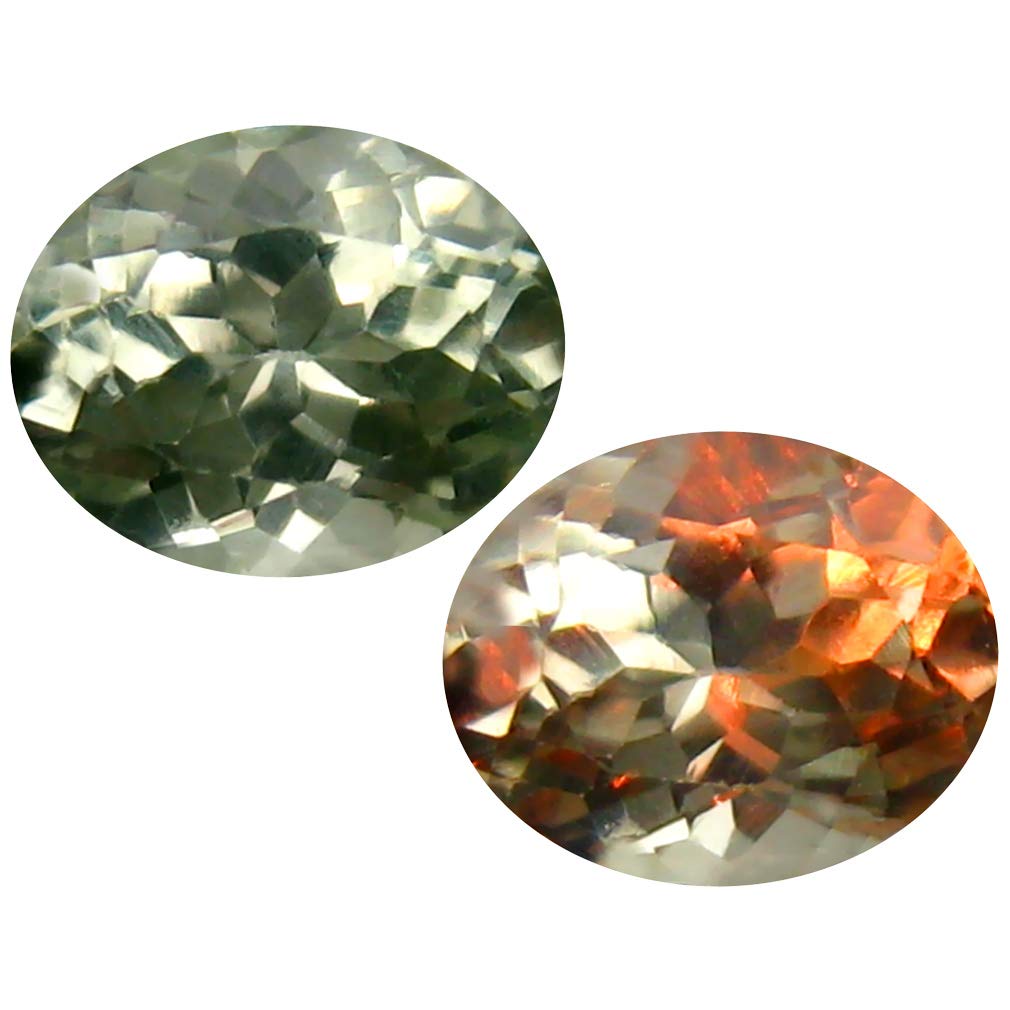 0.44 ct OVAL SHAPE (5 x 4 mm) 100% NATURAL (UN-HEATED) COLOR CHANGE ALEXANDRITE LOOSE GEMSTONE