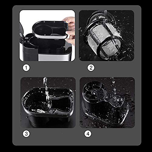 8bayfa Domestic Kaffeemaschinen, Kaffeemaschine Maschinen Office Home Drip Filter Kaffeemaschine Voll Kaffeevollautomat… – Bild 6