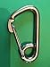 US STAINLESS Stainless Steel 316 Spring Hook Carabiner 1/2
